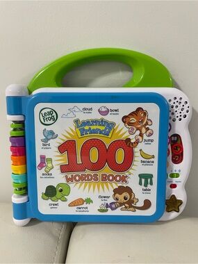 LeapFrog Learning Friends 100 Words Book - Blue & Green